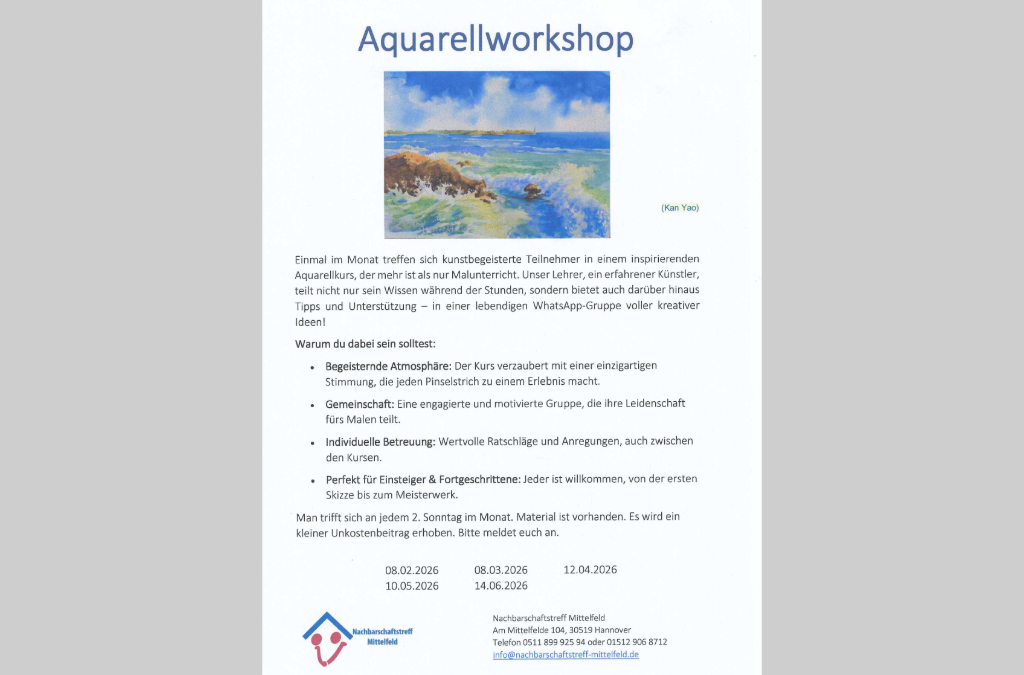 Aquarellkurs