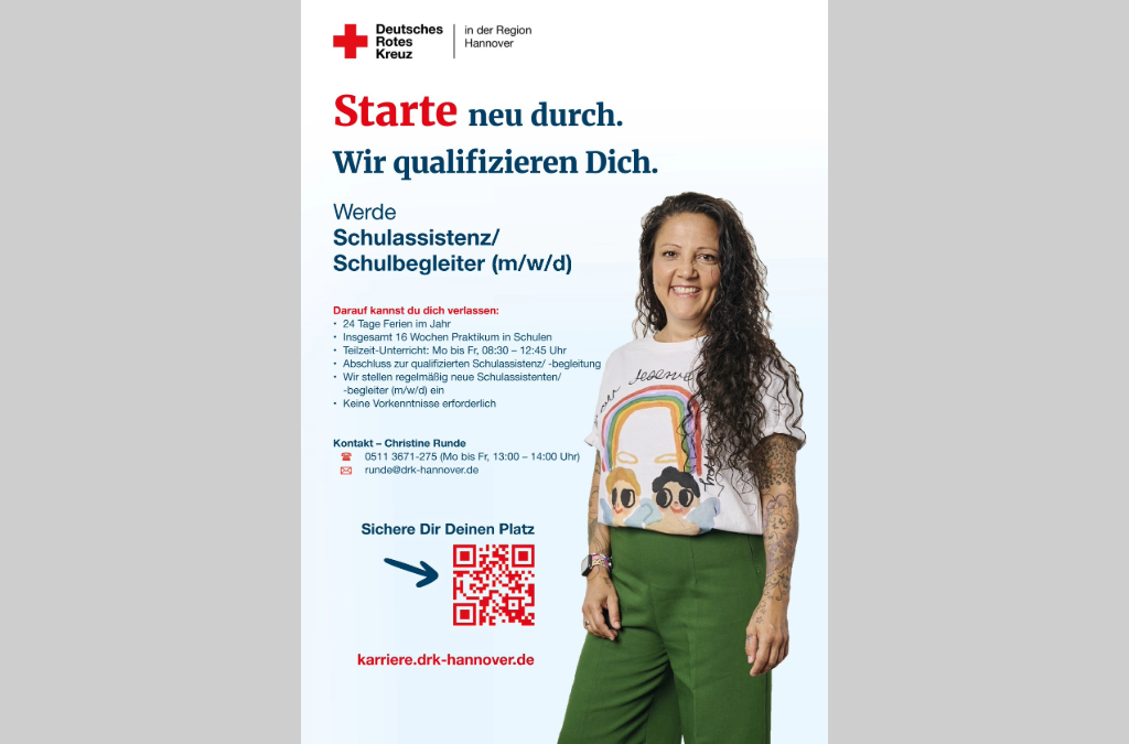 Mache deine Qualifizierung beim Roten Kreuz!