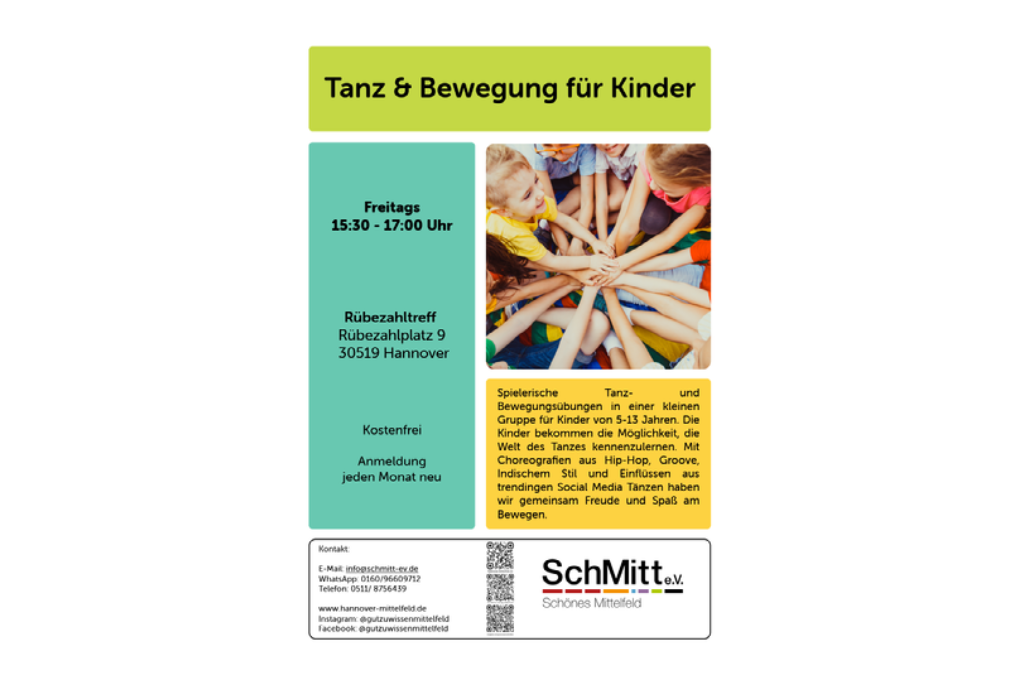 Tanz und Bewegung für Kinder