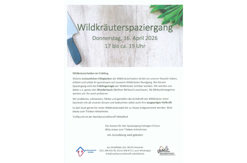 Walkräuterspaziergang